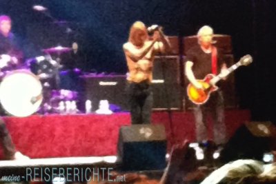 Spanien Städtereise Kurzurlaub Valencia Iggy Pop Open air Konzert